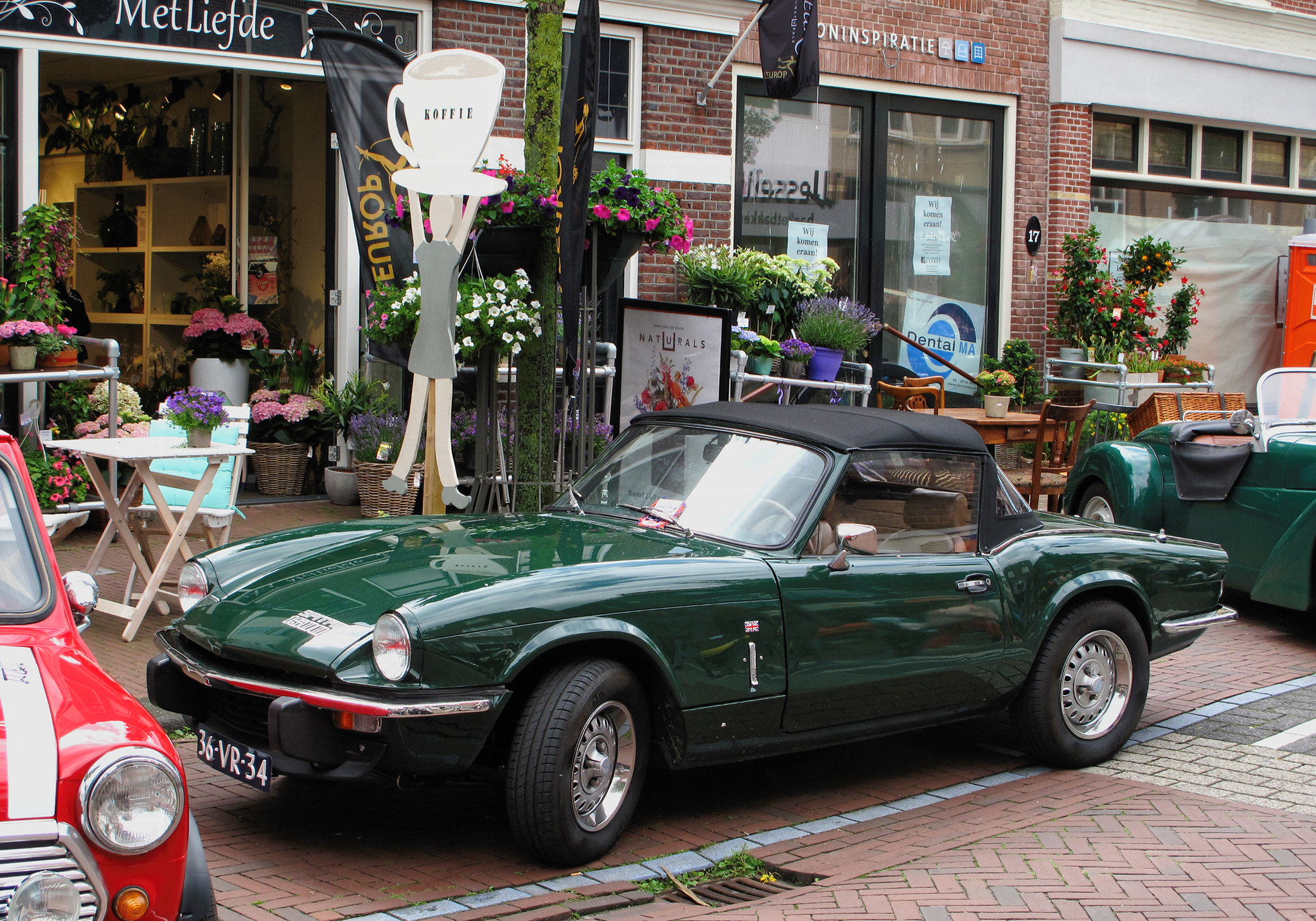 Green 1978 Triumph Spitfire 1500 TC