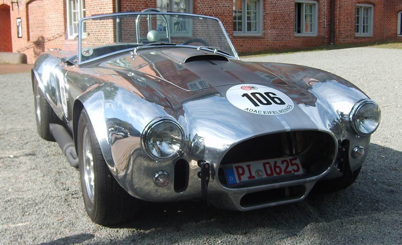 Silver Shelby Cobra - 1965