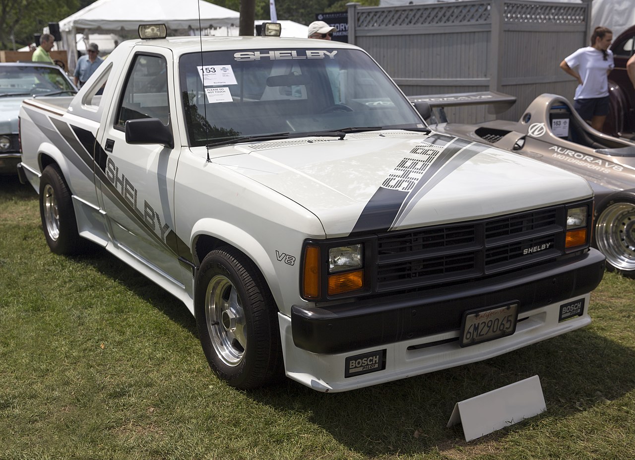1988 Dodge Shelby Dakota Prototype, Front