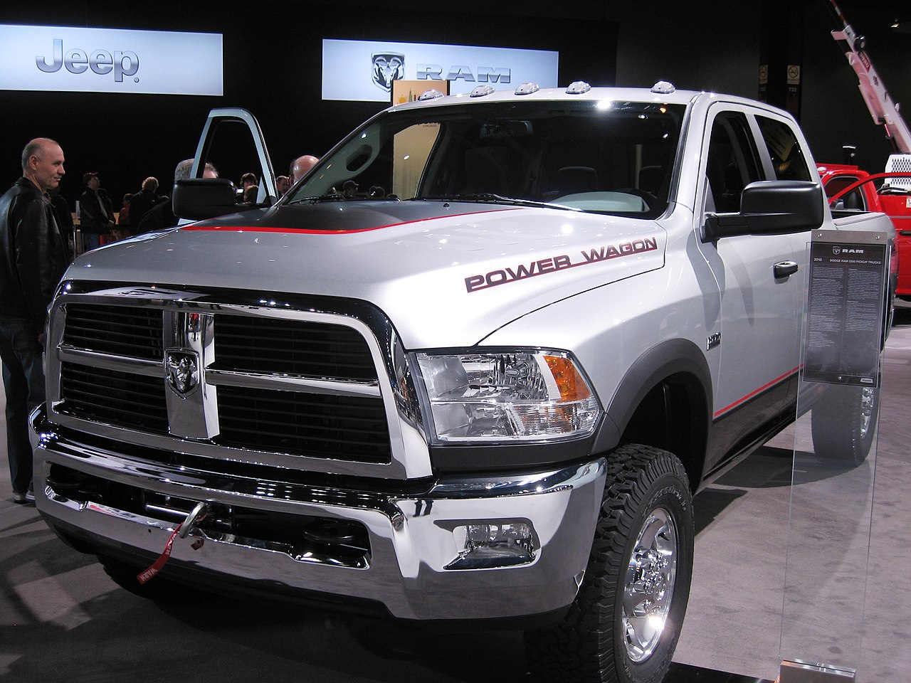 Dodge Ram Power Wagon at Chicago Auto Show 2010.
