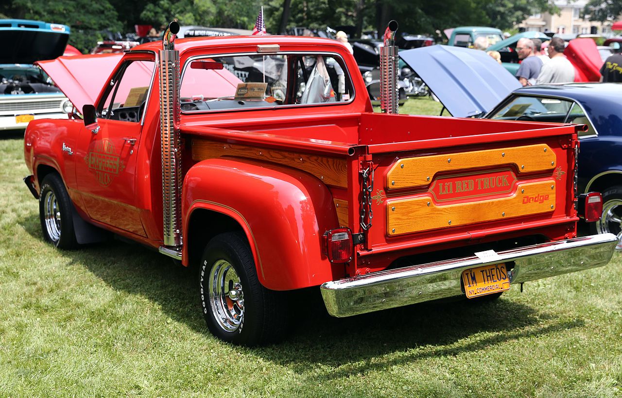 Dodge Li'l Red Express Truck, Rear Left View