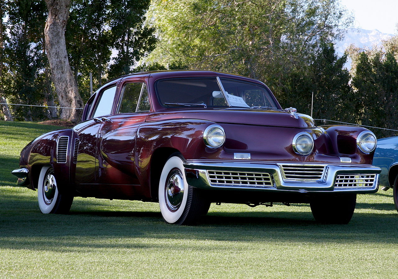 Dark red Tucker Torpedo - 1948