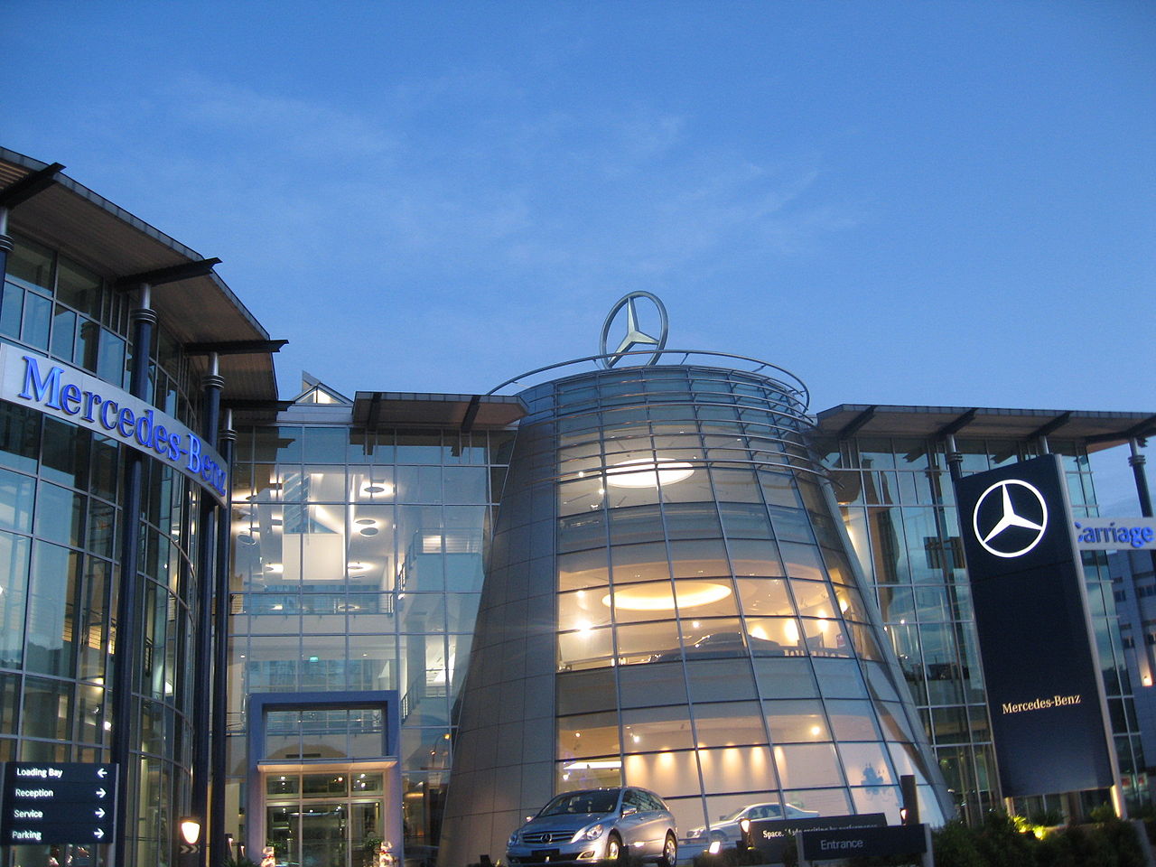 Mercedes-Benz Center, Singapore.