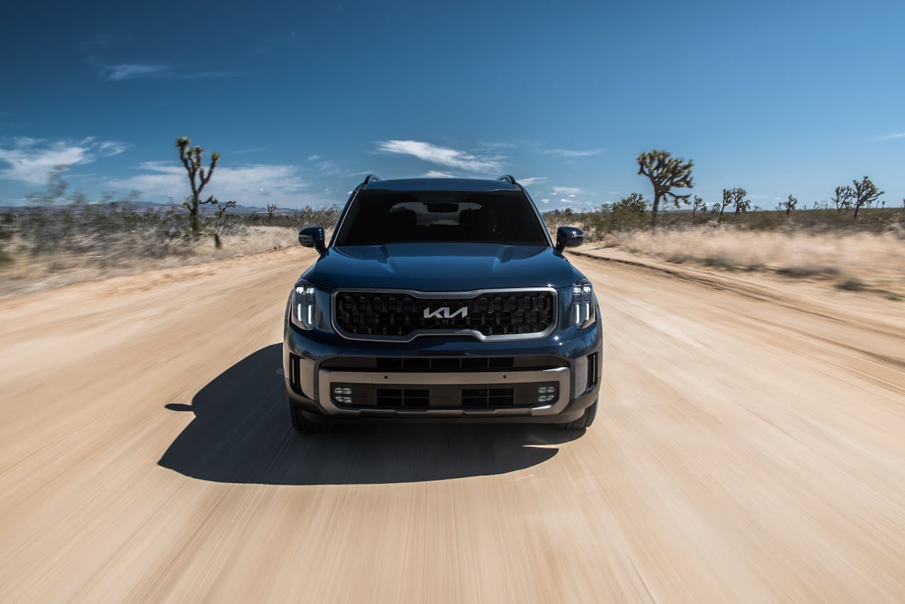 Kia Telluride in Desert
