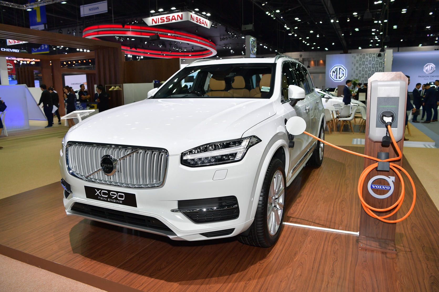 Volvo XC 90 Twin Engine car on display at Thailand International Motor Expo