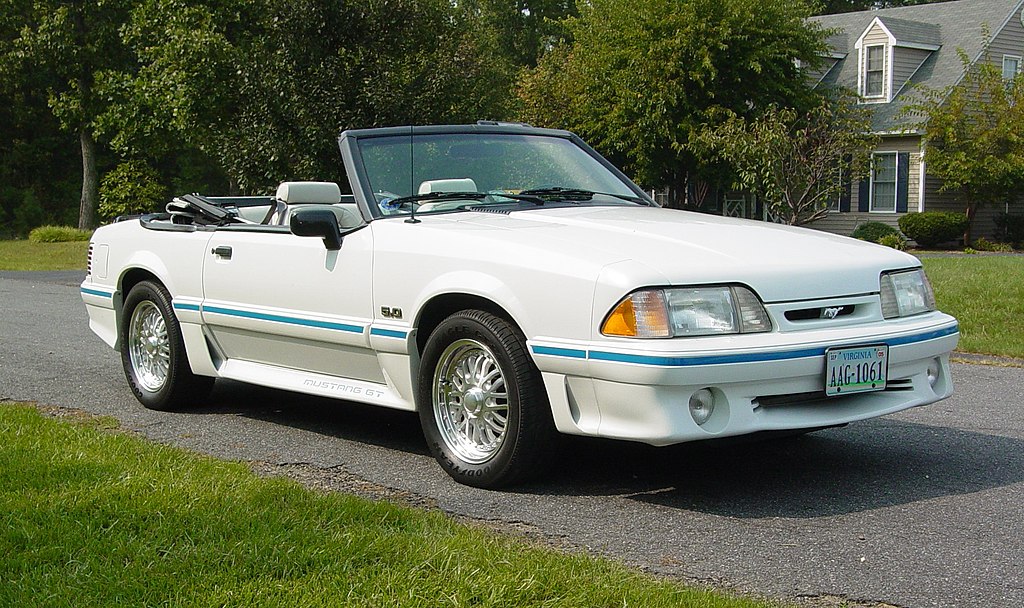Modified 1991 Mustang GT convertible