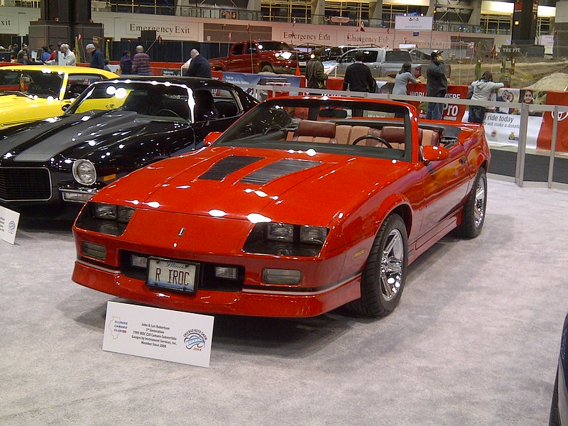 Chevy Camaro IROC-Z Convertible