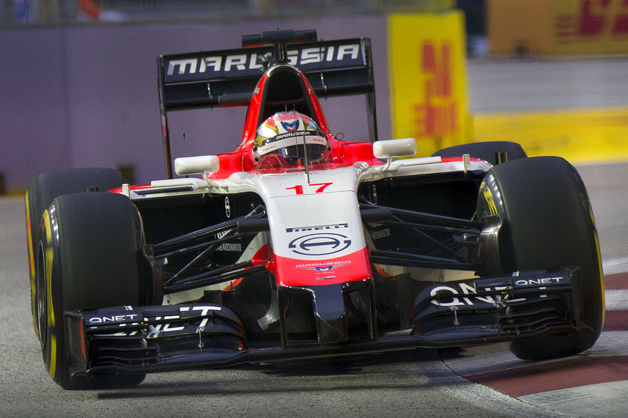 Jules Bianchi 2014 Singapore Fp3