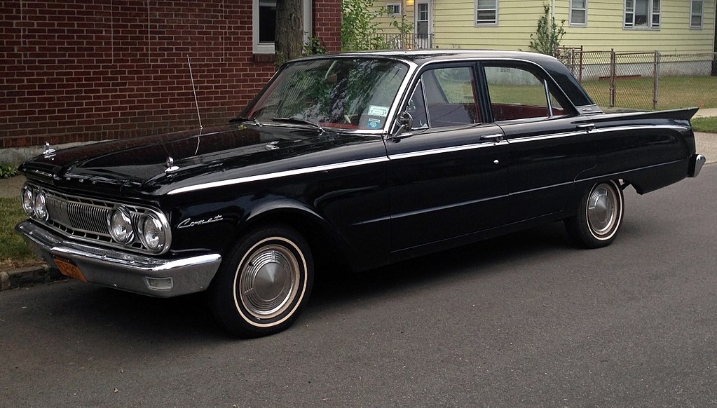 1962 Black Mercury Comet 4-Door Sedan