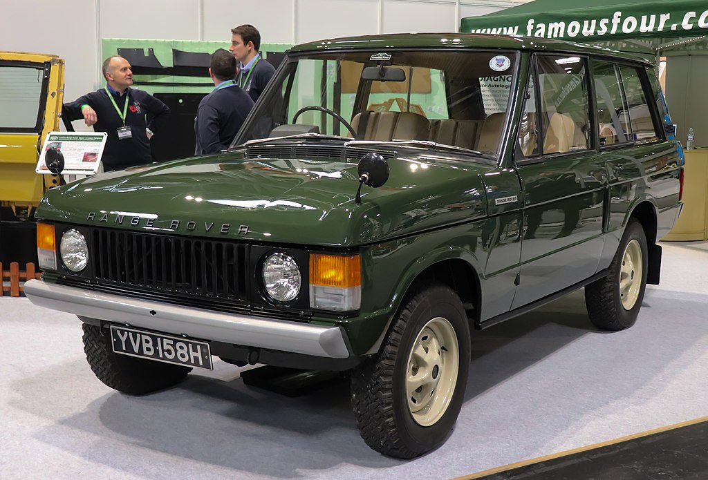 Green 1970 Land Rover Range Rover