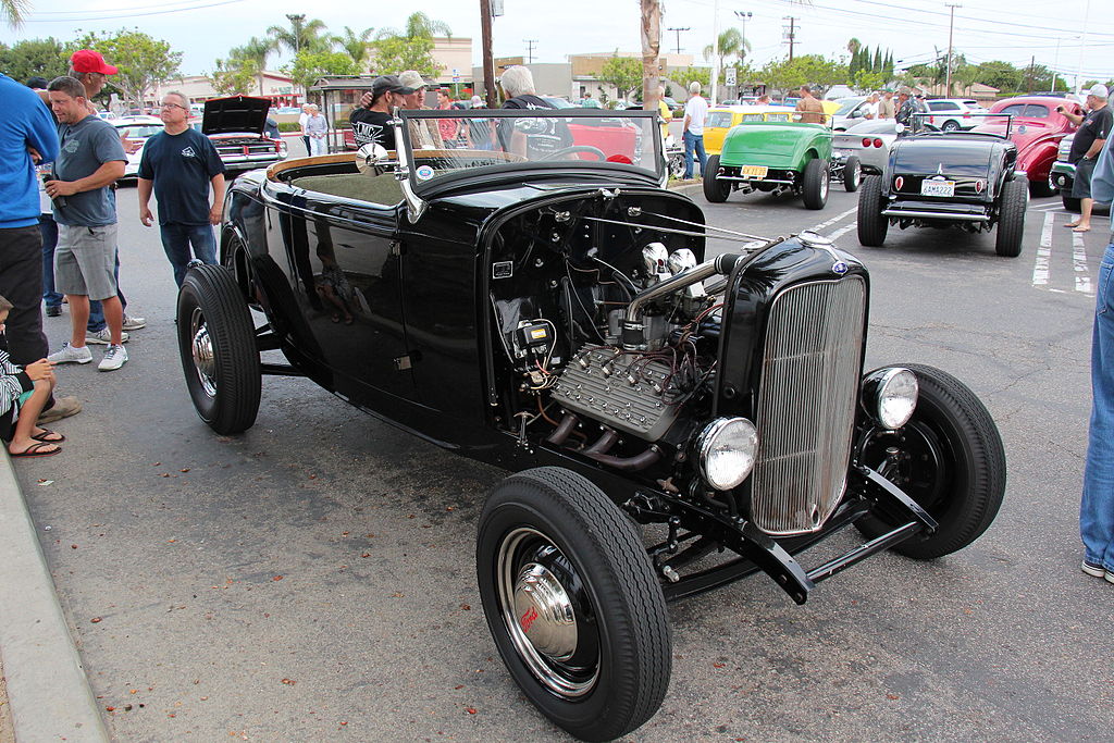 Close Up Photo of 1932 Ford Roadster Hot Rod