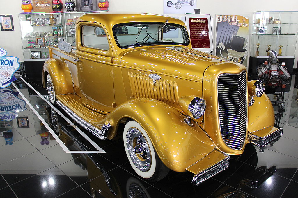 Close up Photo of 1935 Ford Gene Winfield Pickup