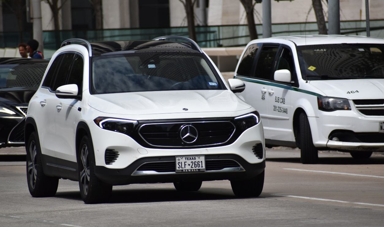 Mercedes-Benz EQB luxury electric SUV.