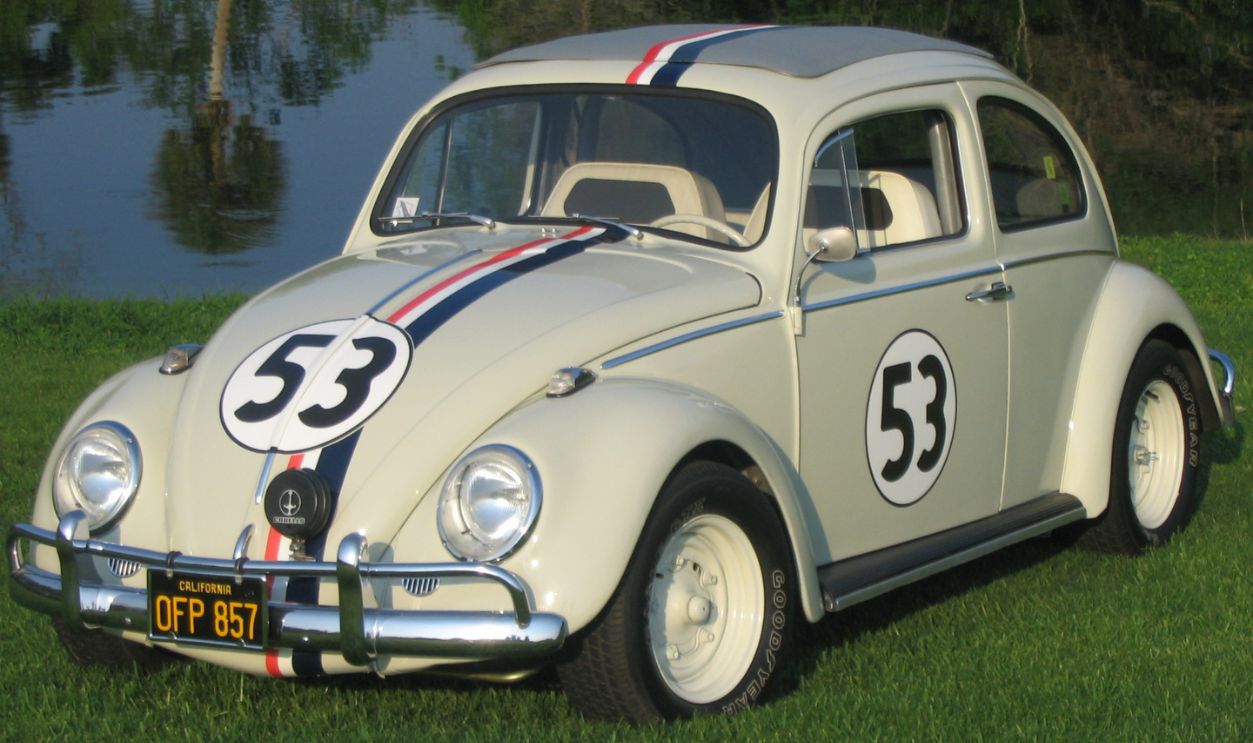 Picture taken of my original Herbie movie car at car show in Orlando Florida 2006