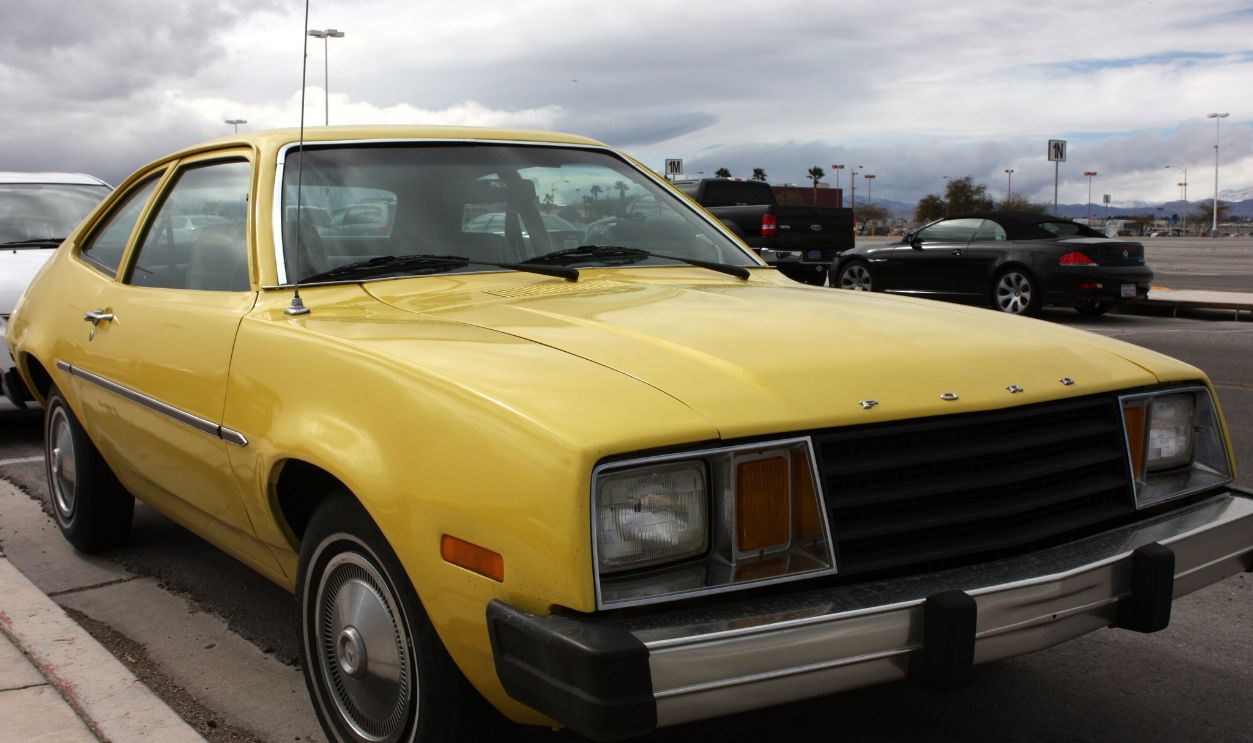 Classic Yellow Ford Pinto