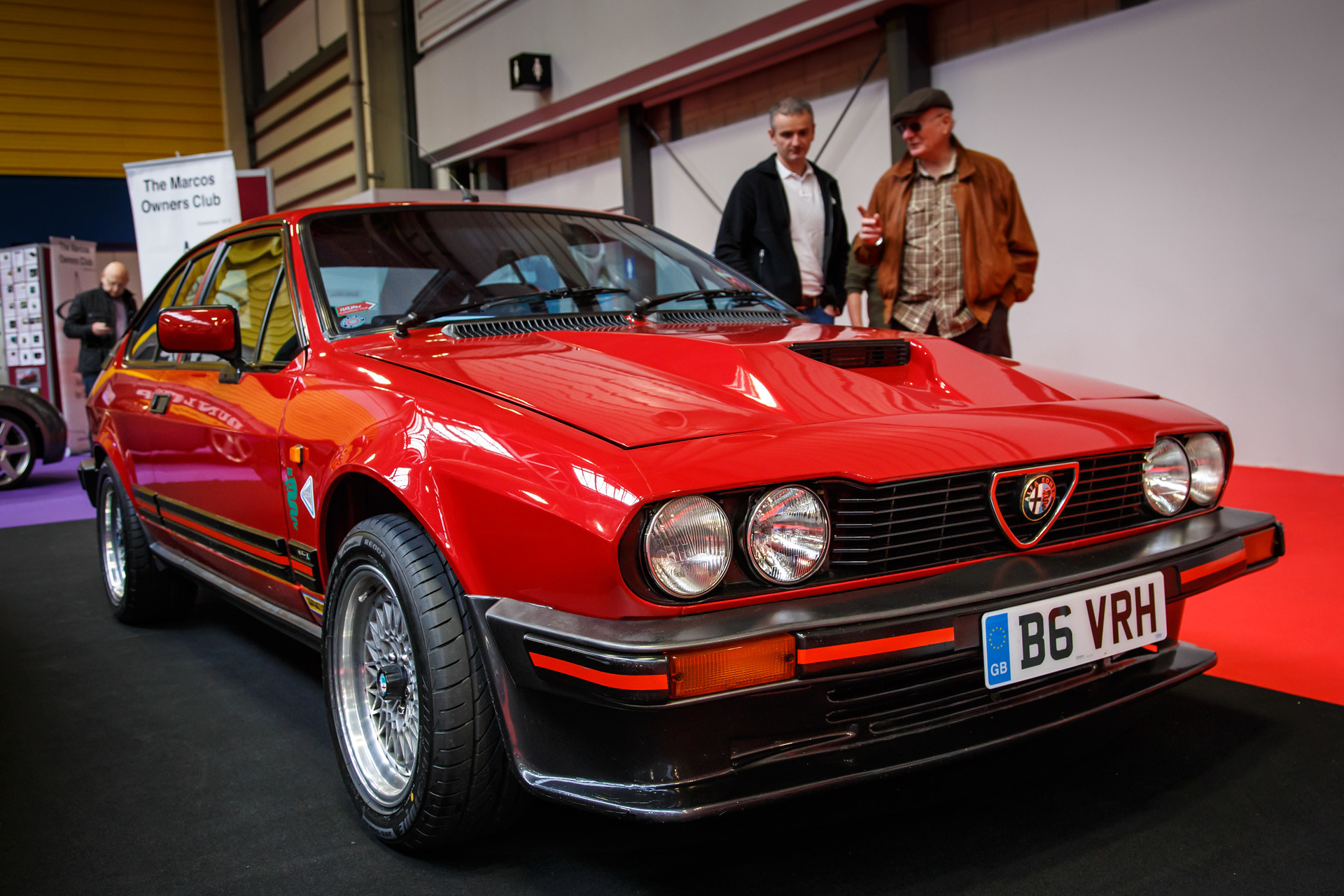 Red 1984 Alfa Romeo GTV 3.0 V6