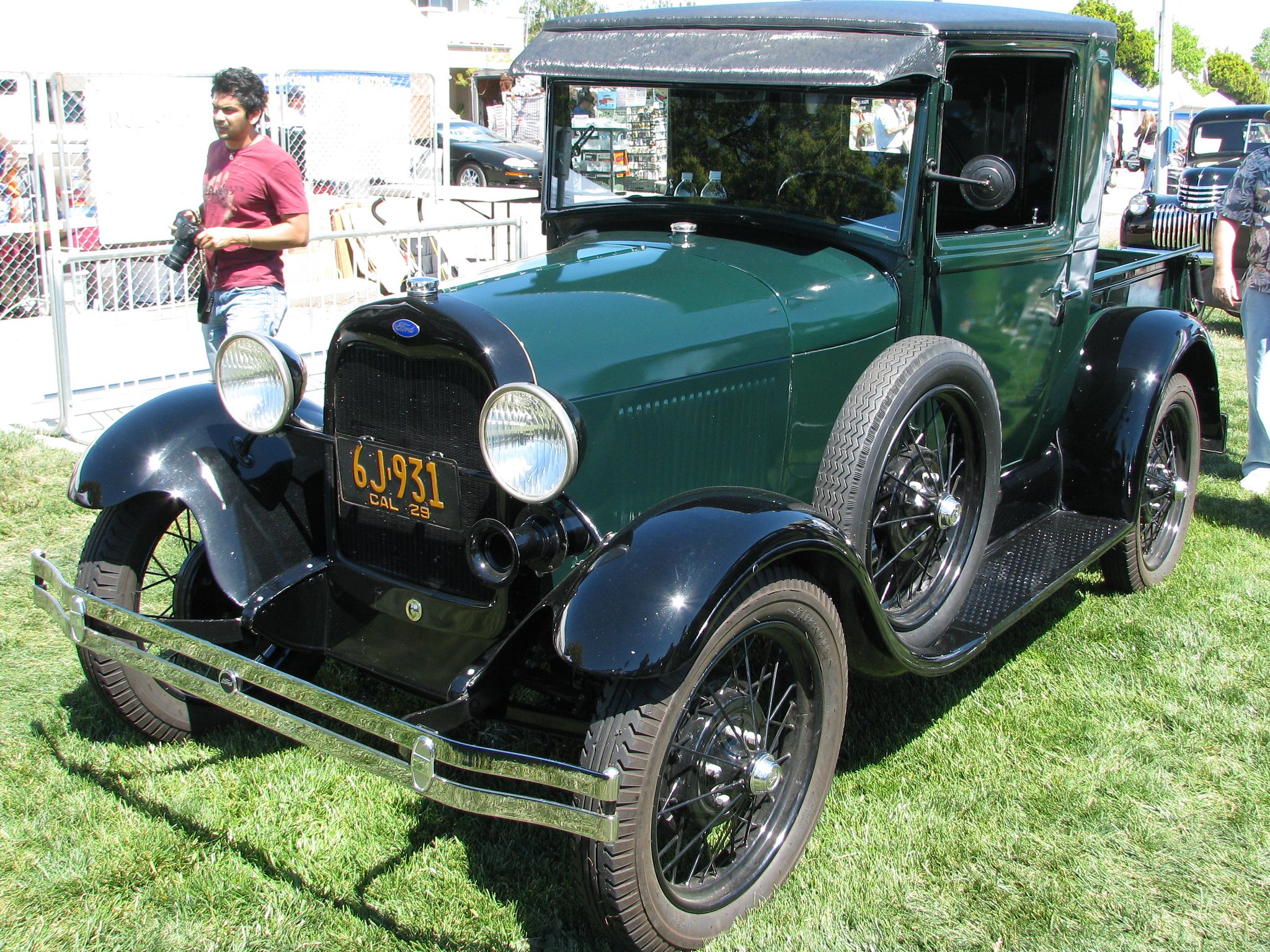1929 Ford Model A Closed Cab Pickup '6J-931'