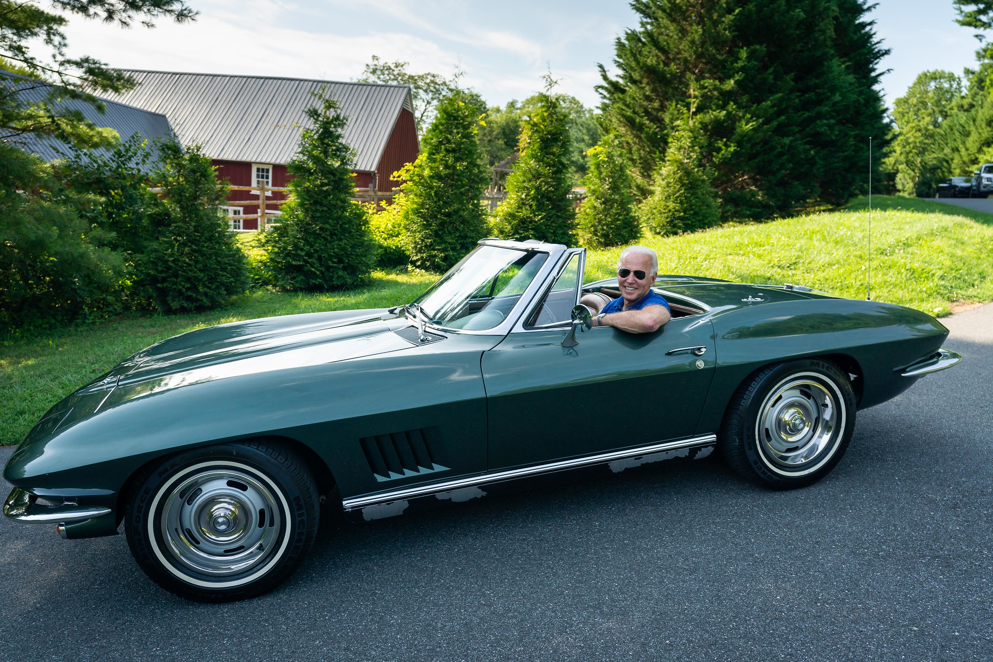 Joe Biden’s 1967 Corvette Stingray - Wilmington, DE - July 16, 2020