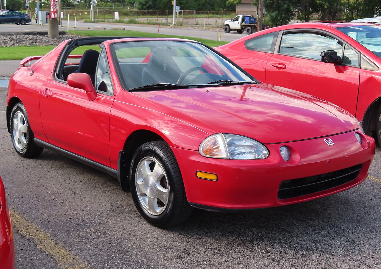 1993 Honda Civic Del Sol Si, Front Right