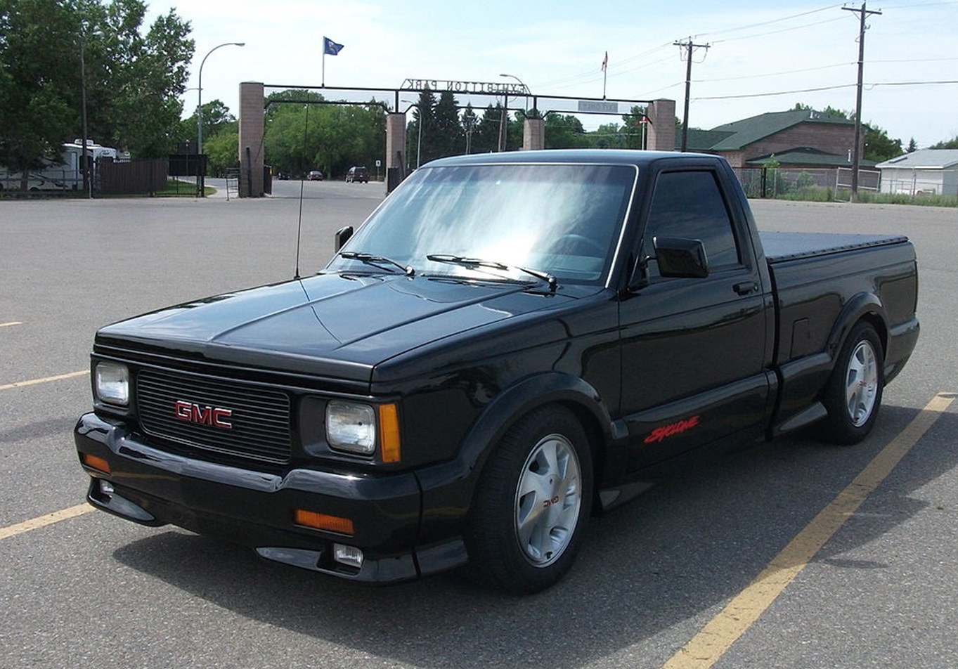 Black GMC Syclone