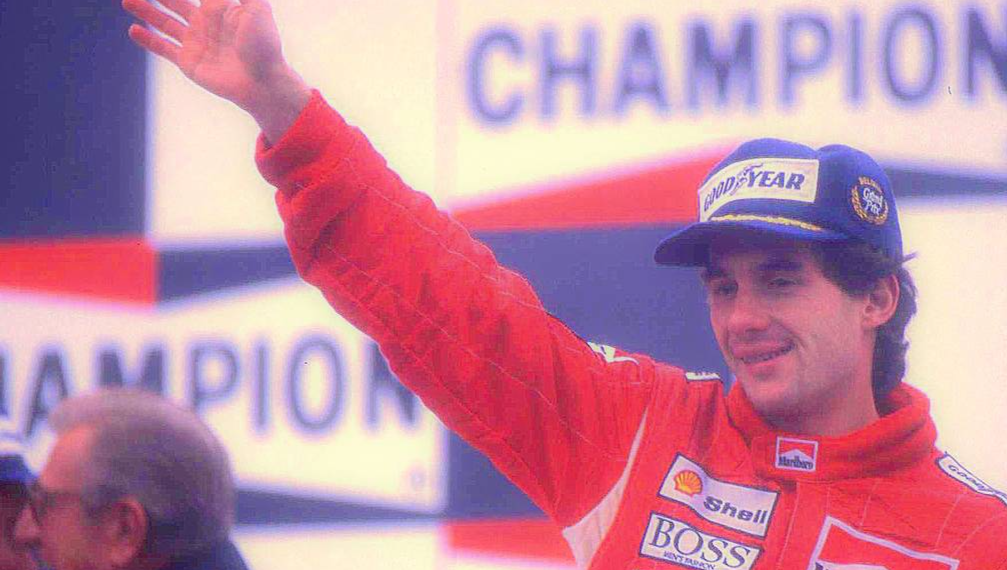 Ayrton Senna in 1989