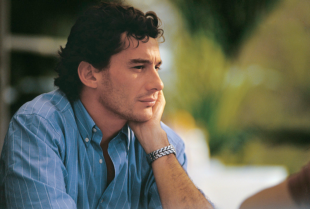 A photo of Ayrton Senna