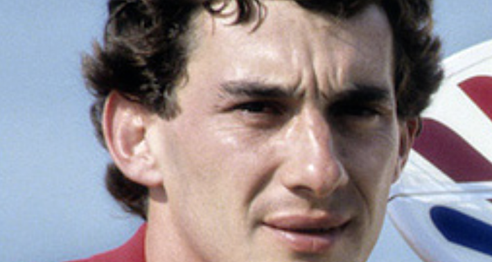 Ayrton Senna in uniform