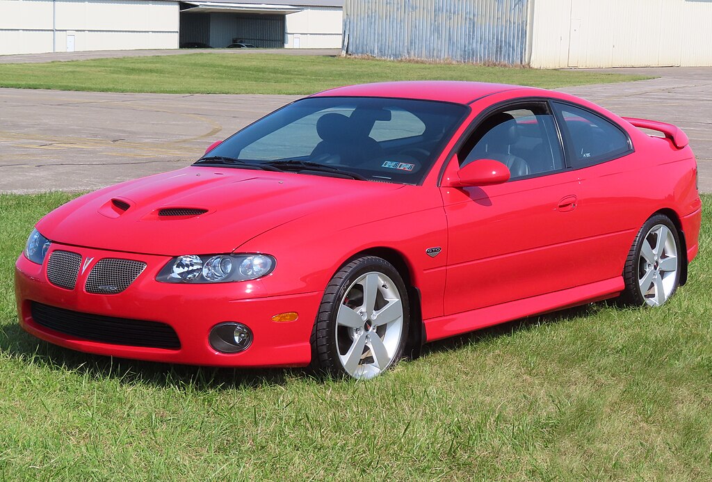 Close Up Photo of 2006 Pontiac GTO Finished in Torrid Red