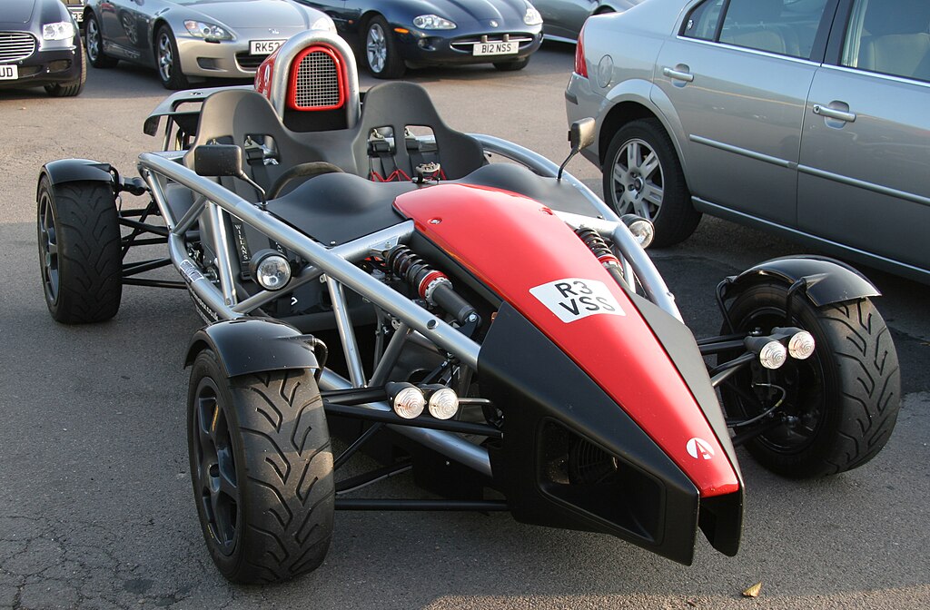 Close Up Photo of 2000 Ariel Atom on a parking lot
