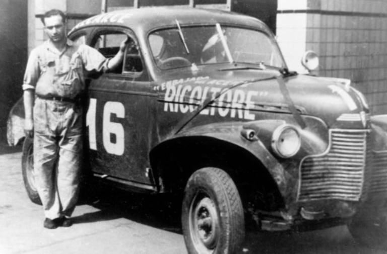 Juan Manuel Fangio in the 40s