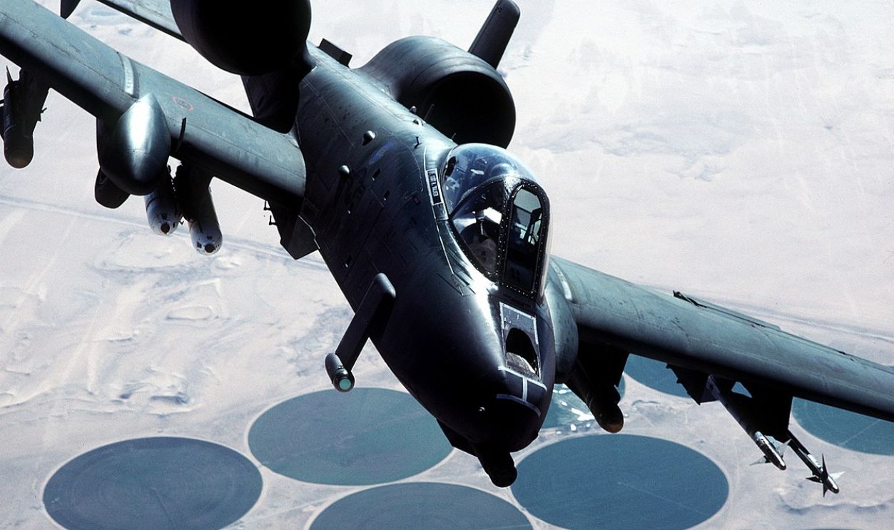 A-10A Thunderbolt II aircraft 
