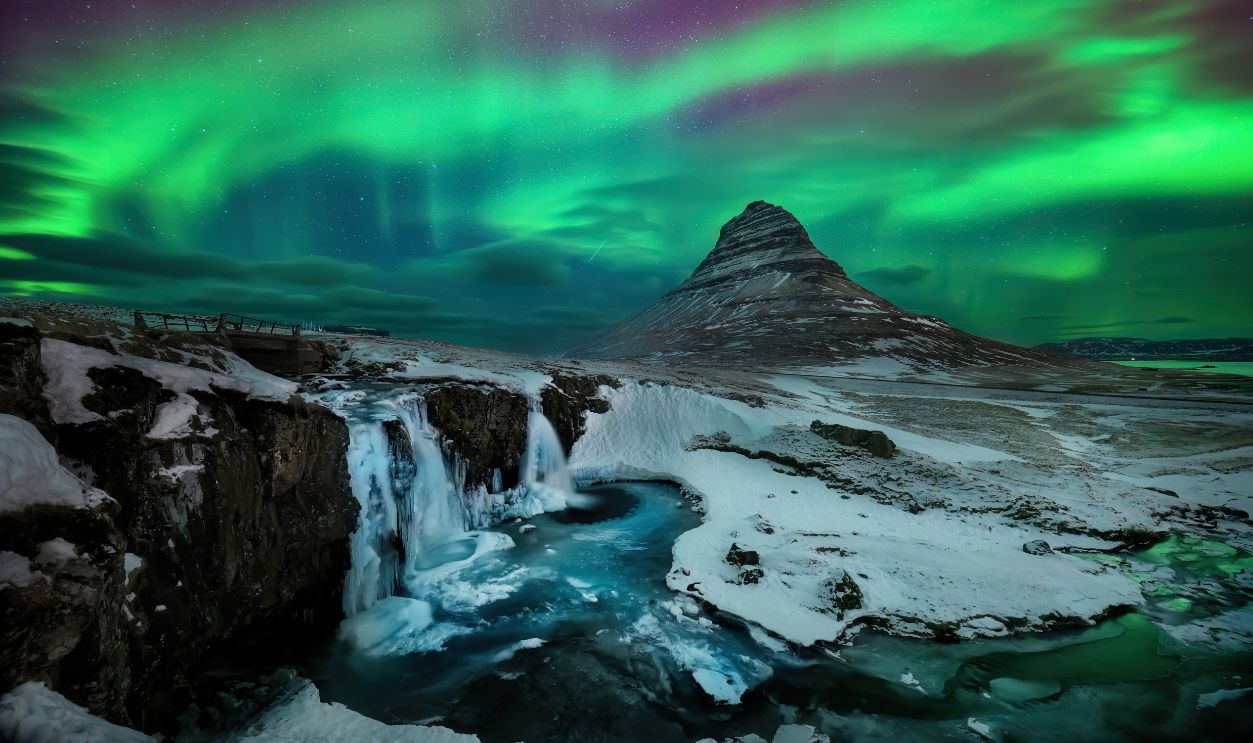 Kirkjufell Mountain In Iceland