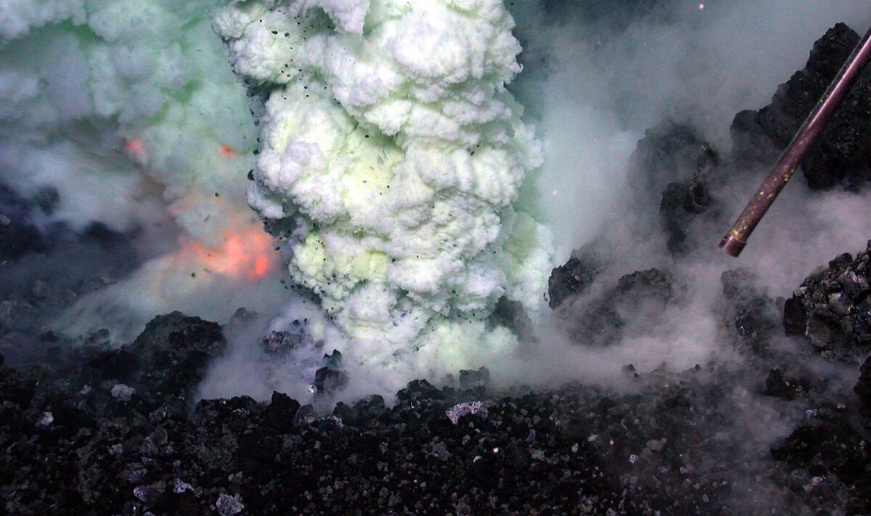 Orange Glow Of Magma