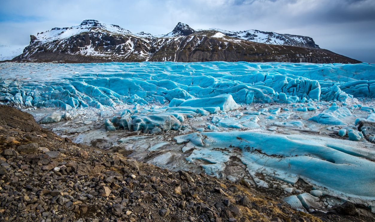 Vatnajokull Glacier In Iceland