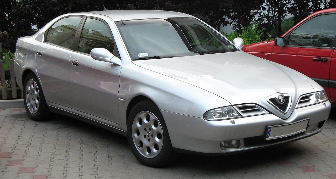 Alfa Romeo 166, silver