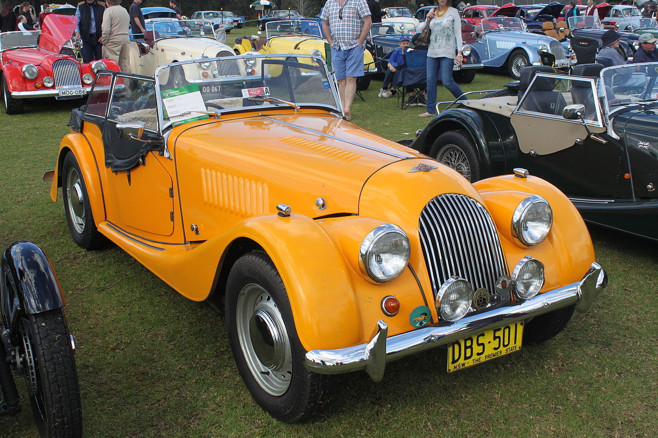 1963 Orange Morgan Plus 4