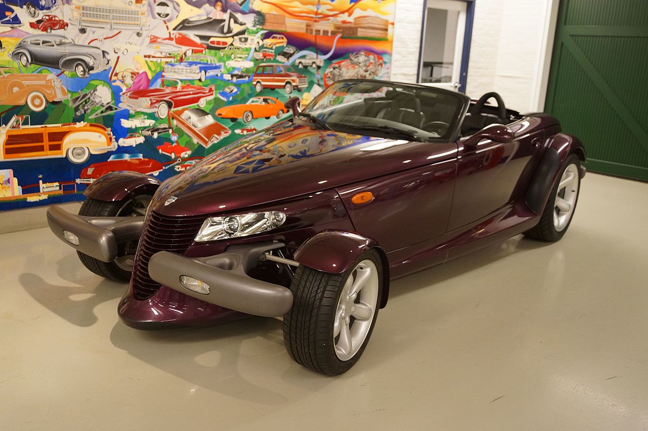 1997 Dark Red Plymouth Prowler