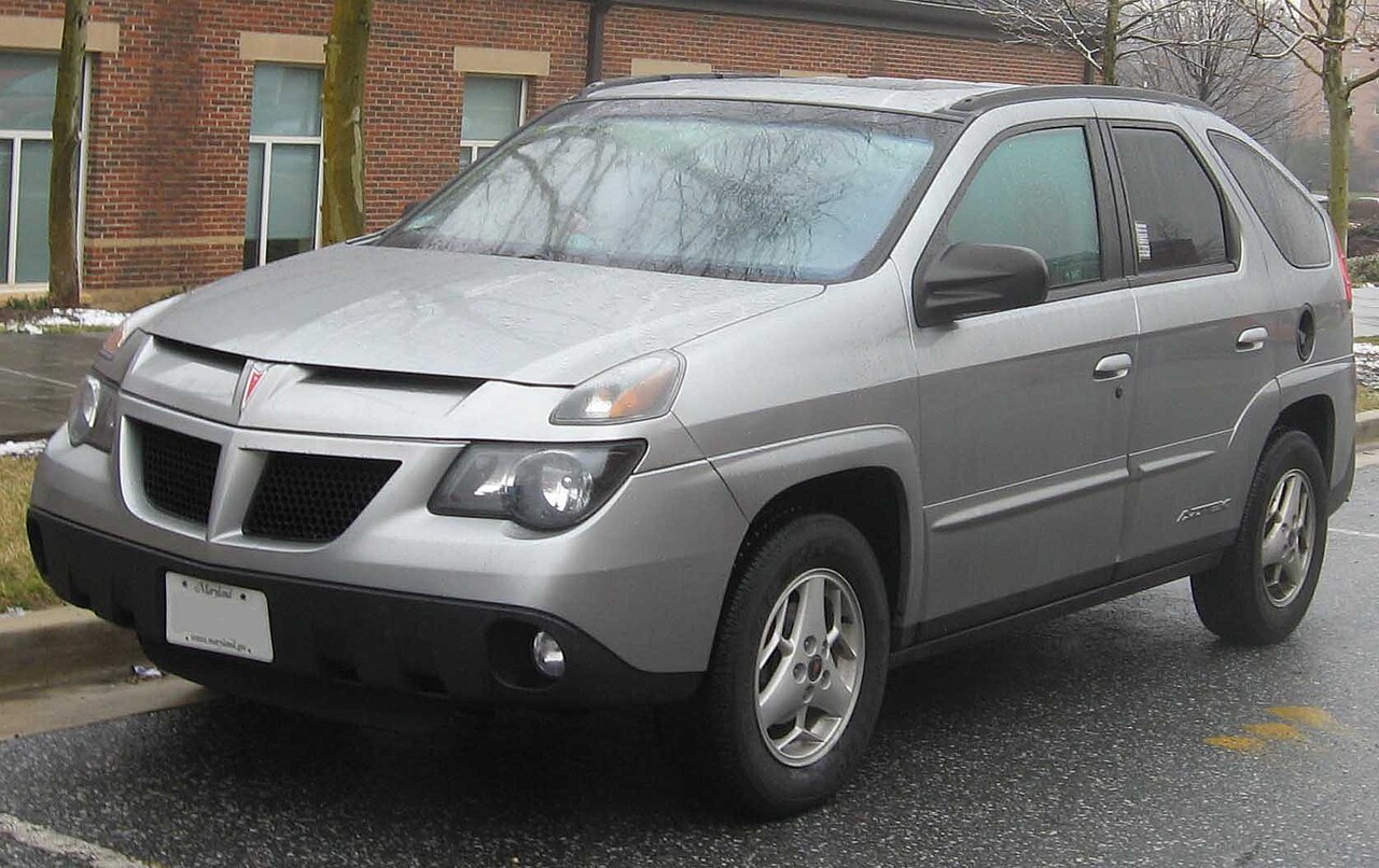 2002 Grey Pontiac Aztek