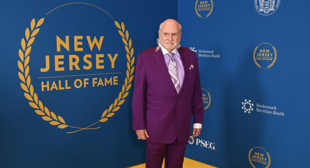 Michael Fux at a ceremony