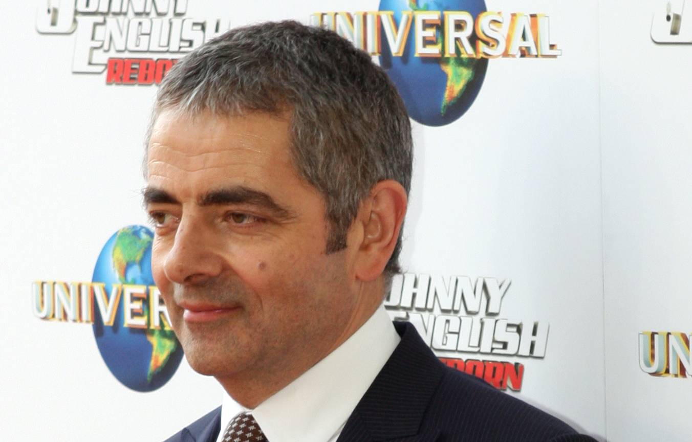 Rowan Atkinson at a premiere