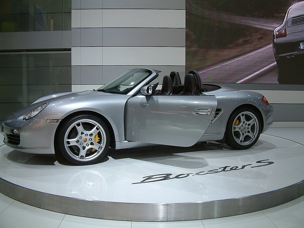 2004 silver Porsche Boxster S type 987