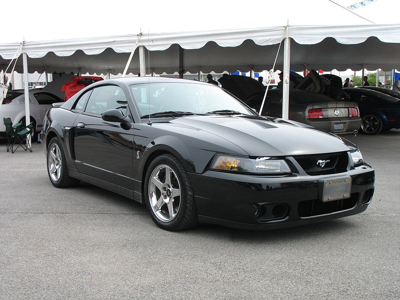 Black 2003-2004 Ford Mustang