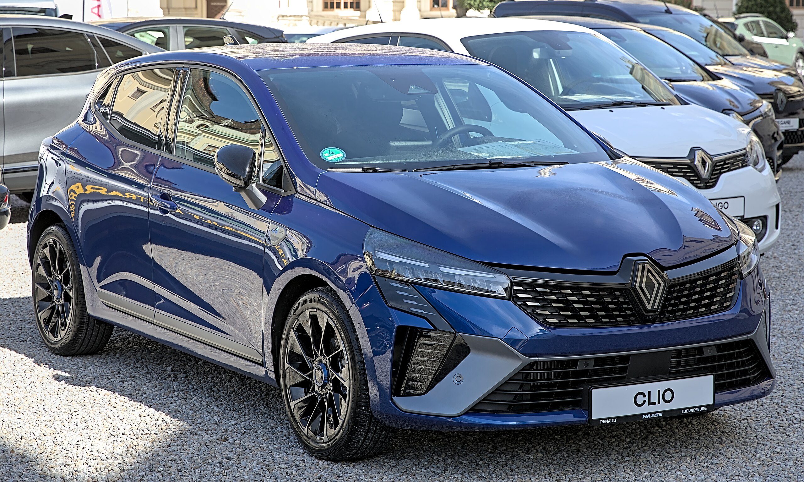 Renault Clio V (2023) Esprit Alpine at Automesse Ludwigsburg 2023
