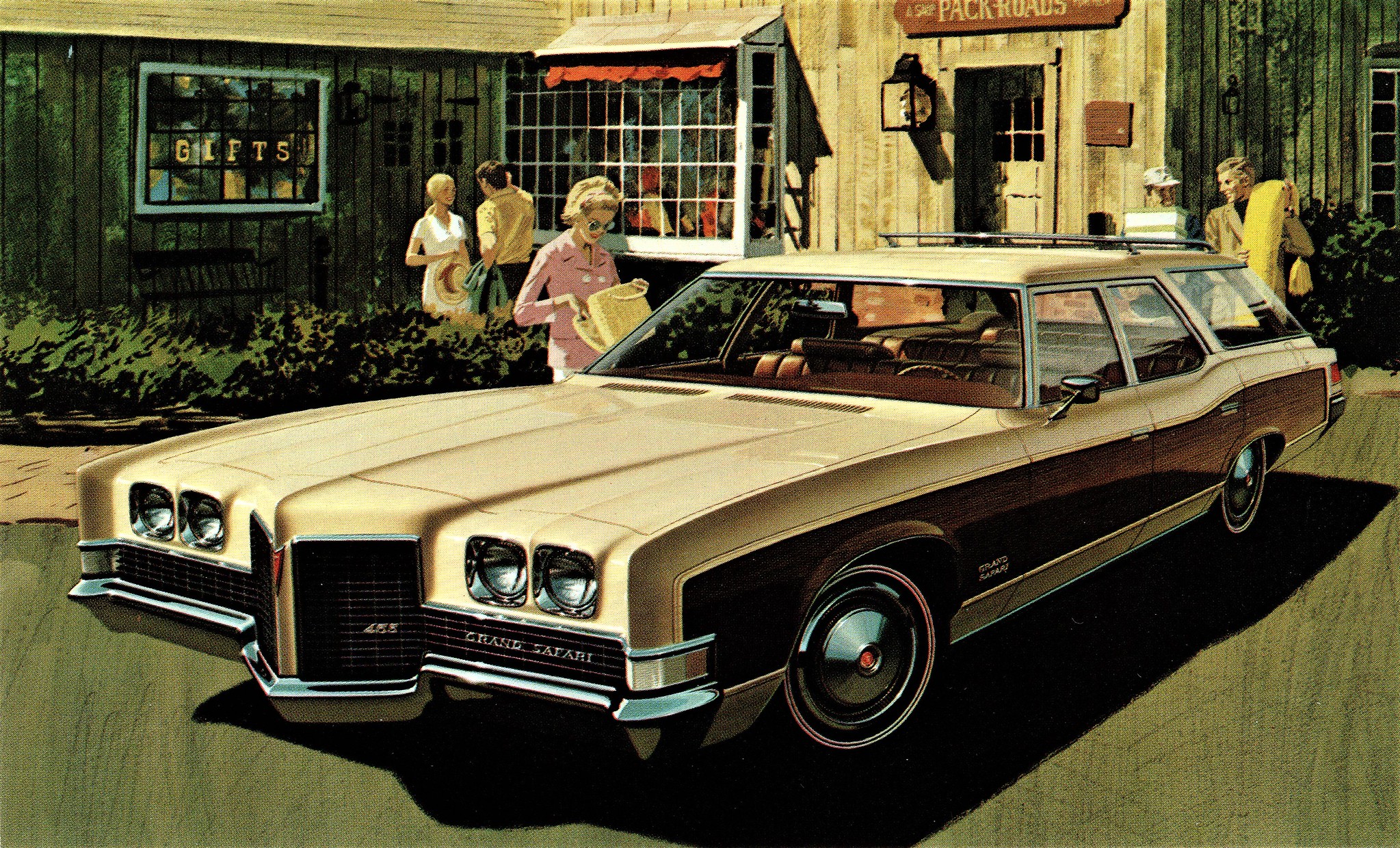 1971 Pontiac Grand Safari Wagon