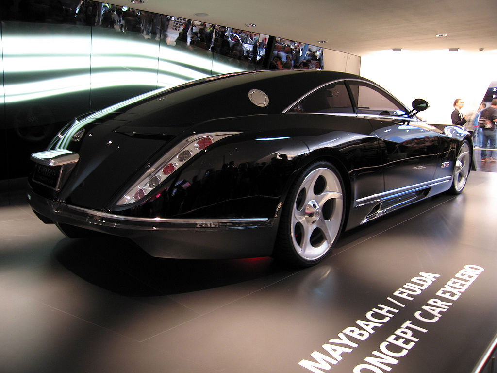 Maybach Exelero displayed at the IAA 2005 exhibition