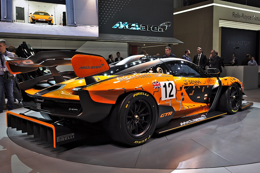 McLaren Senna GTR displayed oat Geneva Motorshow 2018