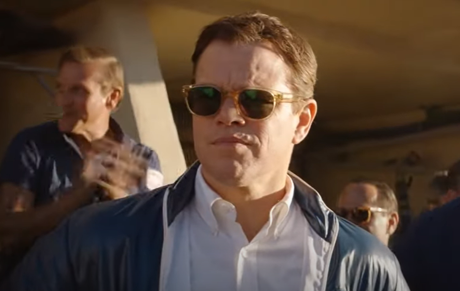 Screenshot of Matt Damon (Carroll Shelby) - from Ford v Ferrari (2019)