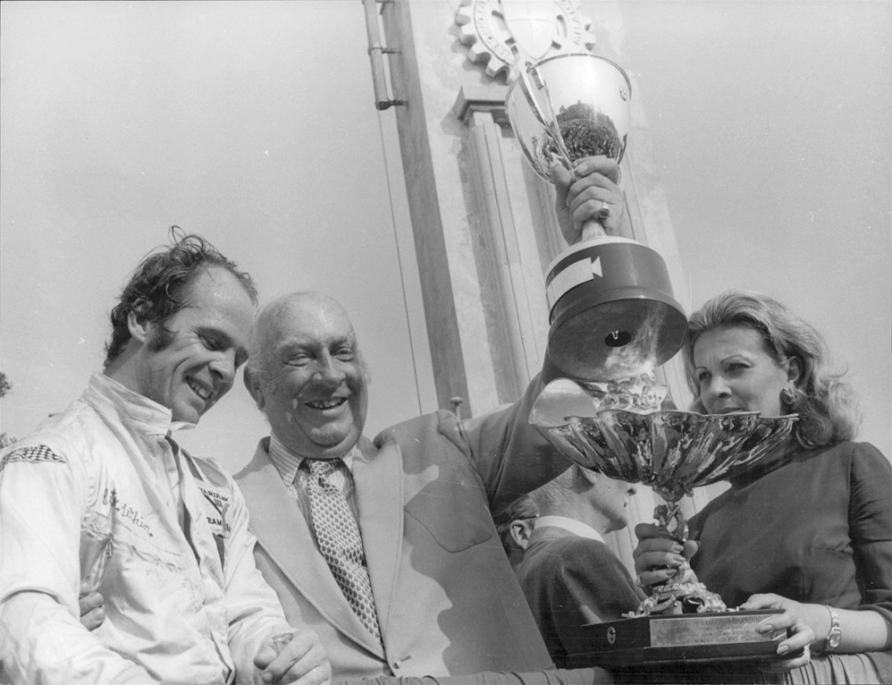 Peter Gethin British racer who won the 42nd Grand Prix of Italy