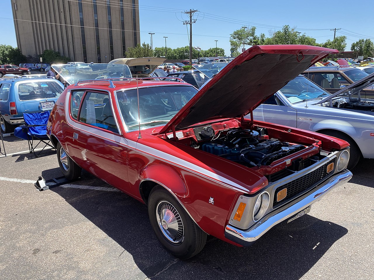 1970 Amc Gremlin All Original Finished In Red With White Stripe