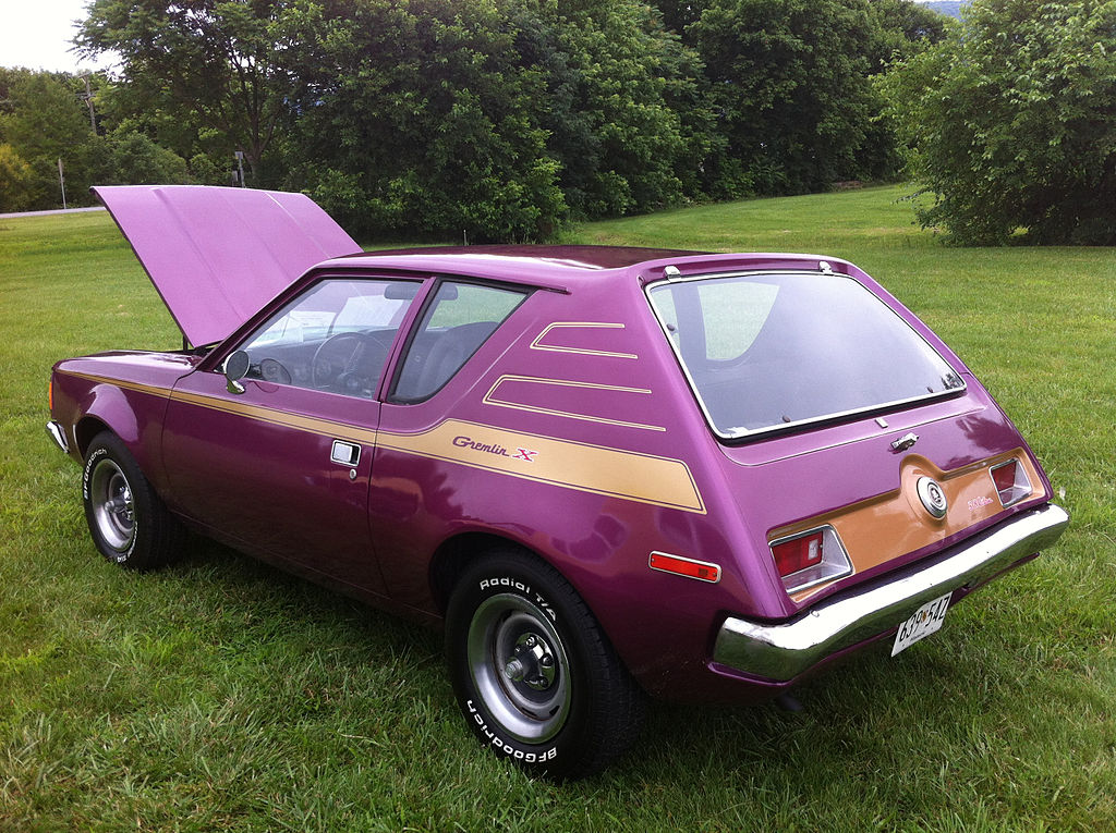 1972 AMC Gremlin X finished in purple